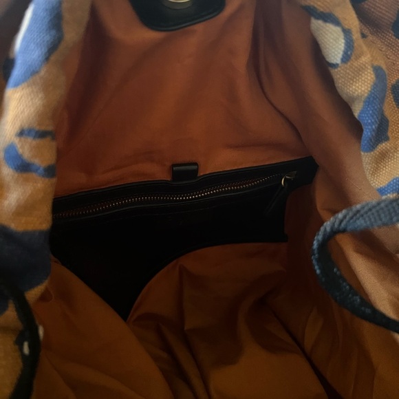 Brown and Black Animal Print Tote Bag - Picture 7 of 8